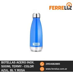 BOTELLAS ACERO INOXIDABLE TERMY 500ML