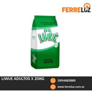 Alimento balanceado para perros LIWUE ADULTOS X 20KG