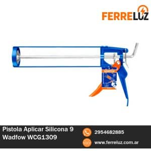Pistola Aplicar Silicona 9 Wadfow WCG1309