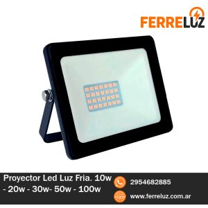 Reflector Proyector Led 10w 20w 30w 50w 100w Luz Fria
