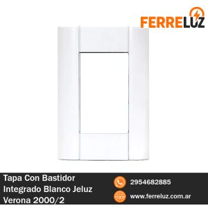 Tapa Con Bastidor Integrado Jeluz Verona 2000-2